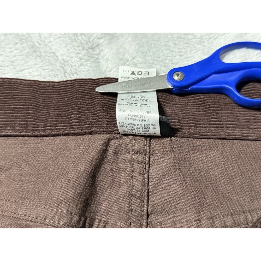 Patagonia Pants Mens 32 Brown Straight‎ Corduroy Organic Cotton Classic 32x31